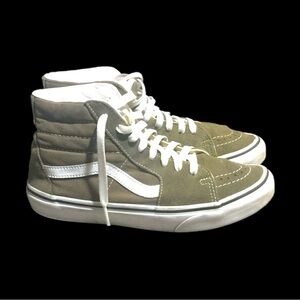 VANS Green Sk8 Hi Sneakers 7.5